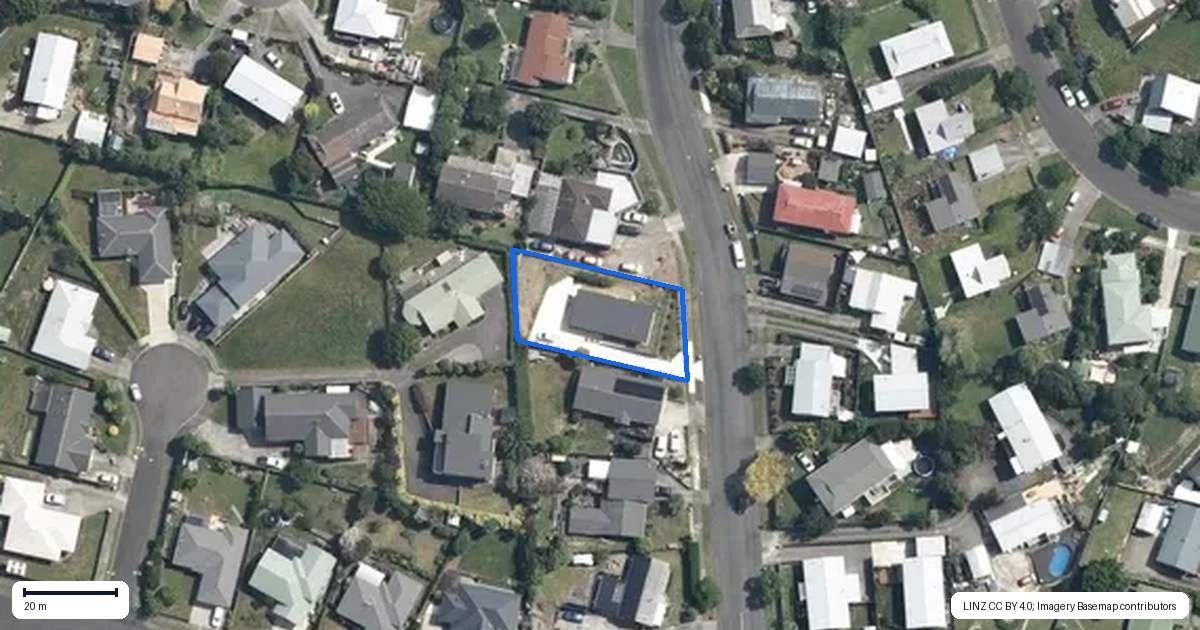 Property context map for 26 Heatherlea Heights, Feilding