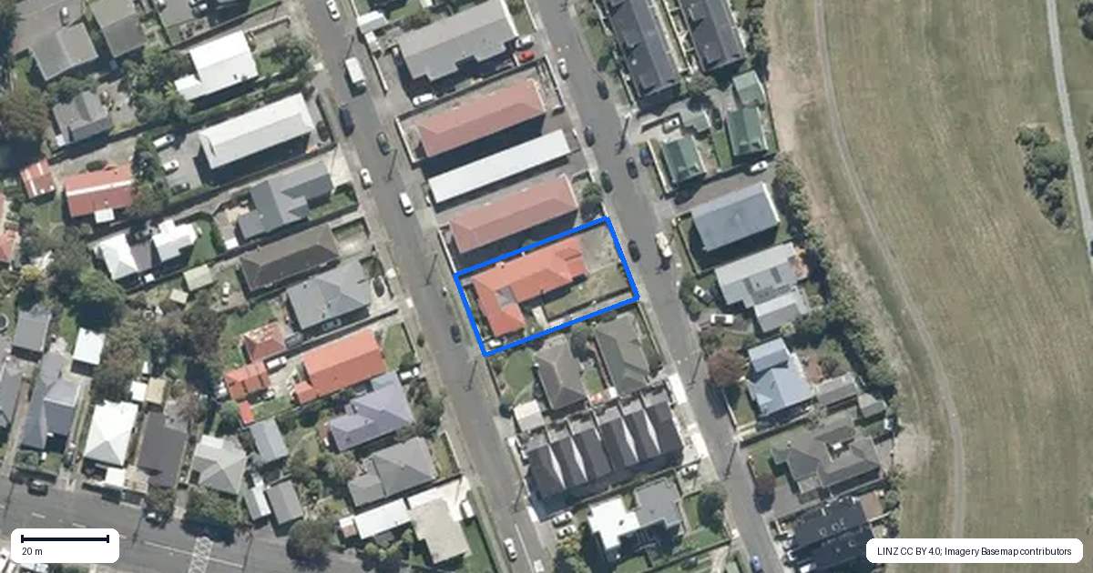 Property context map for 10A Tama Street, Alicetown, Lower Hutt