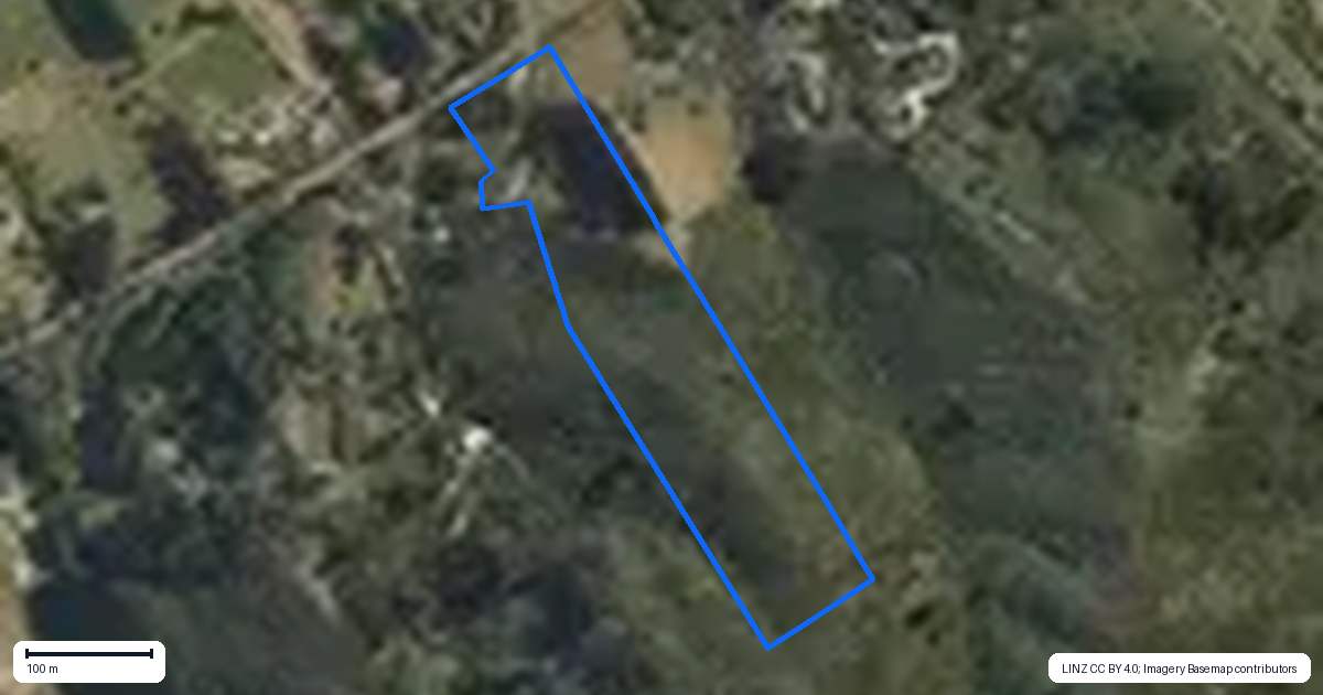 Property context map for 198 Mangaroa Valley Road, Mangaroa, Upper Hutt