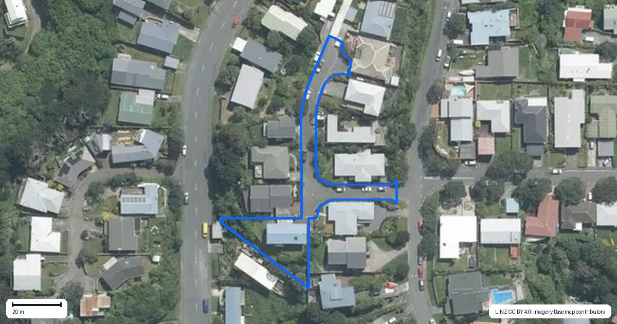 Property context map for 3 Manitoba Place, Kingston, Wellington