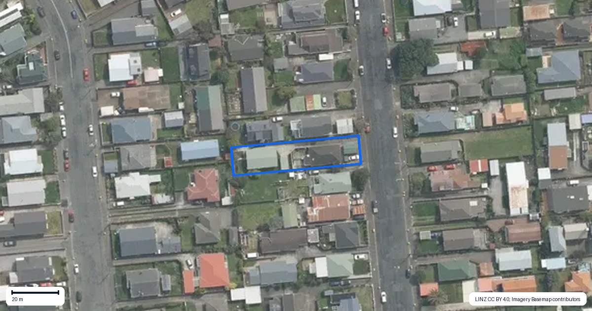 Property context map for 21A Aparima Avenue, Miramar, Wellington