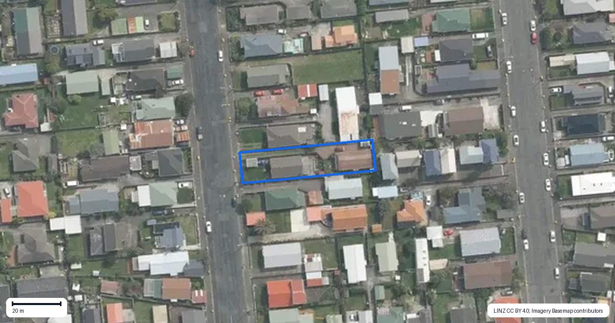 Property context map for 14A Aparima Avenue, Miramar, Wellington