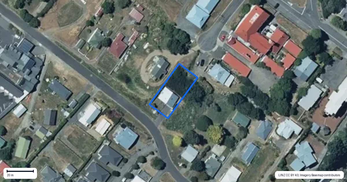 Property context map for 19 Foyle Street, Ohakune