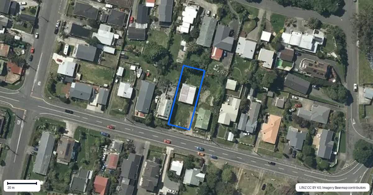 Property context map for 23 Ocean Road, Paraparaumu Beach, Paraparaumu