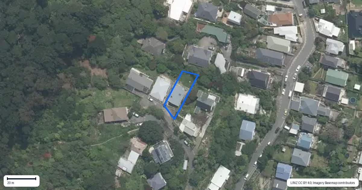 Property context map for 10 Kotinga Street, Kilbirnie, Wellington