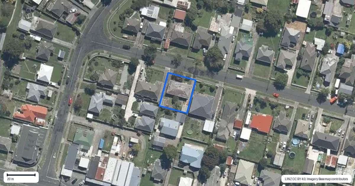 Property context map for 10 Langford Street, Naenae, Lower Hutt