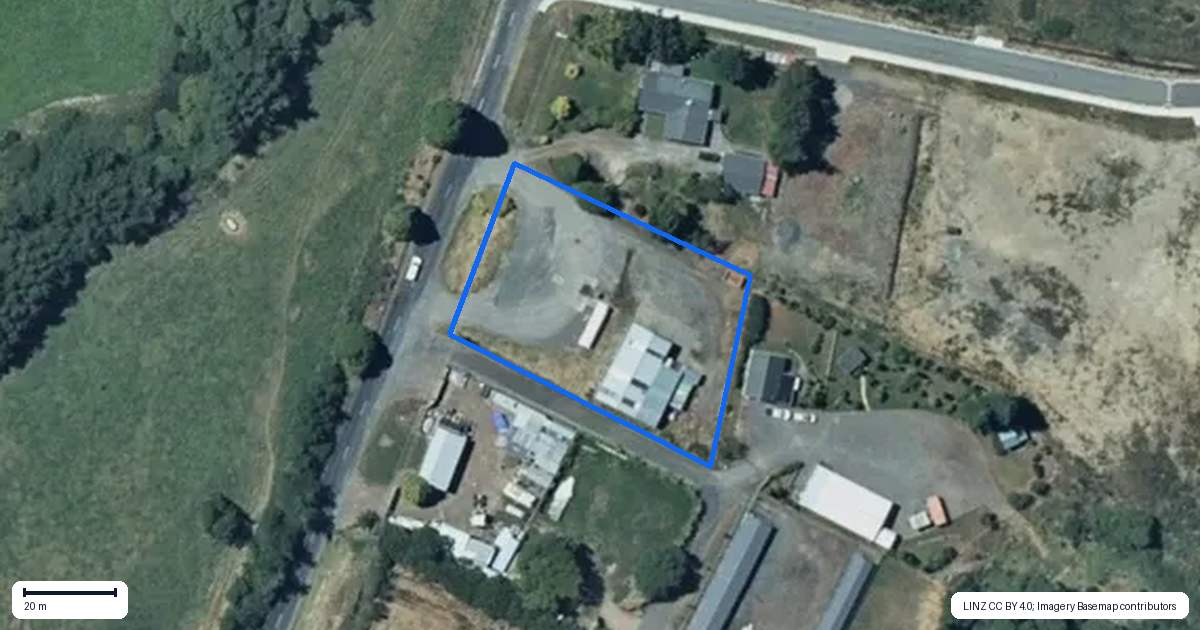 Property context map for 30 Old Station Road, Ohakune