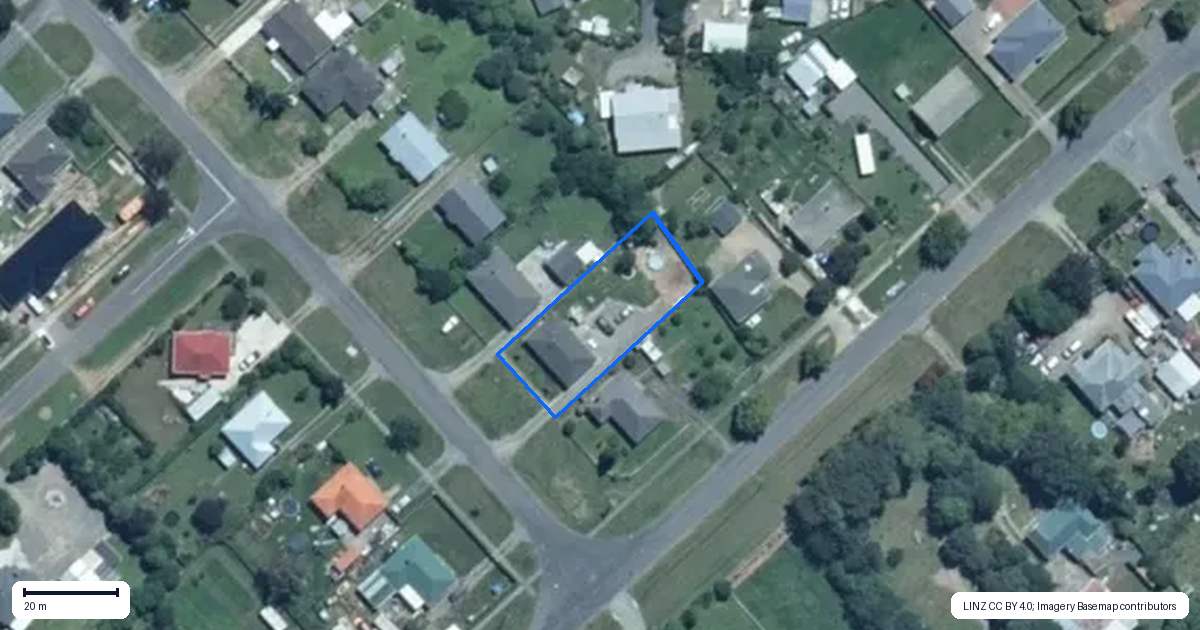 Property context map for 85 Grey Street, Shannon