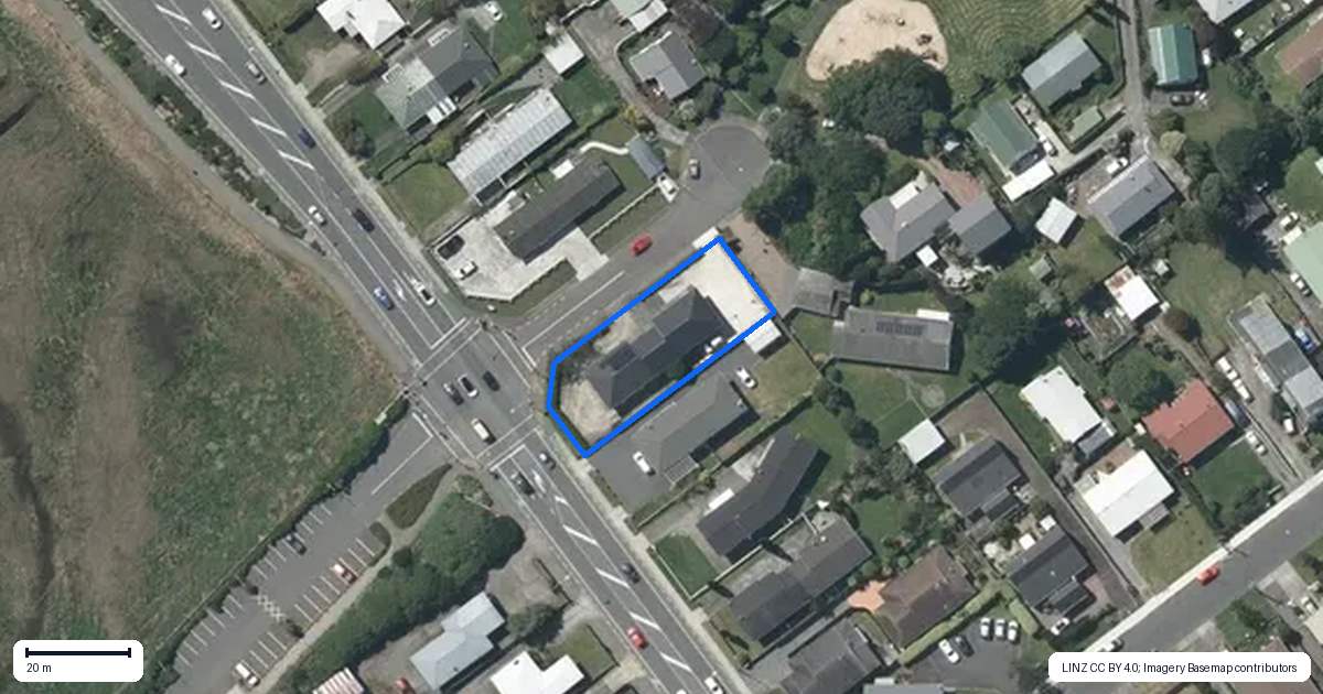 Property context map for 56B Kapiti Road, Paraparaumu