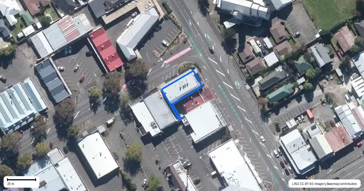 Property context map for 232 Ruahine Street, Roslyn, Palmerston North