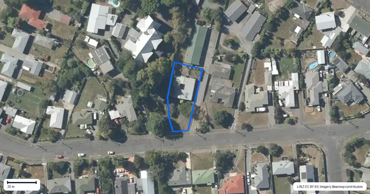 Property context map for 17 Keir Crescent, Lansdowne, Masterton