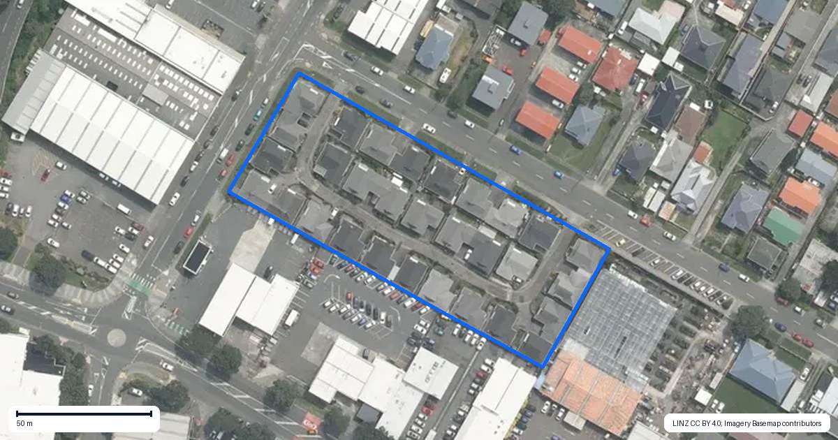 Property context map for 30 MacAlister Place, Miramar, Wellington