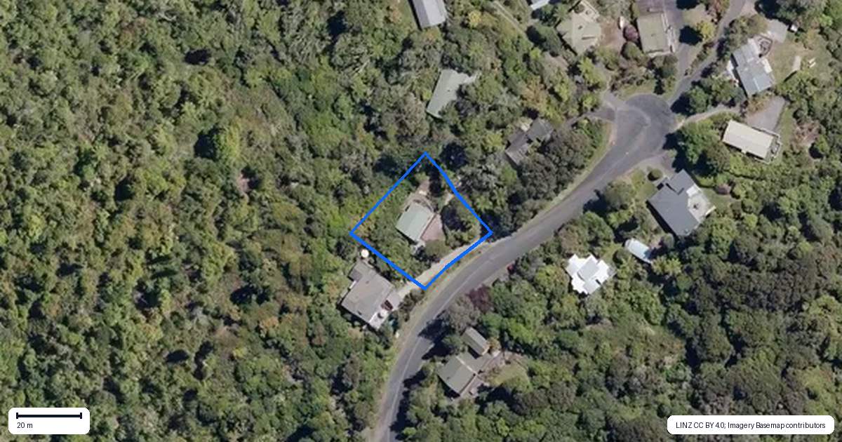 Property context map for 68 Hauraki Terrace, Pukawa Bay, Turangi