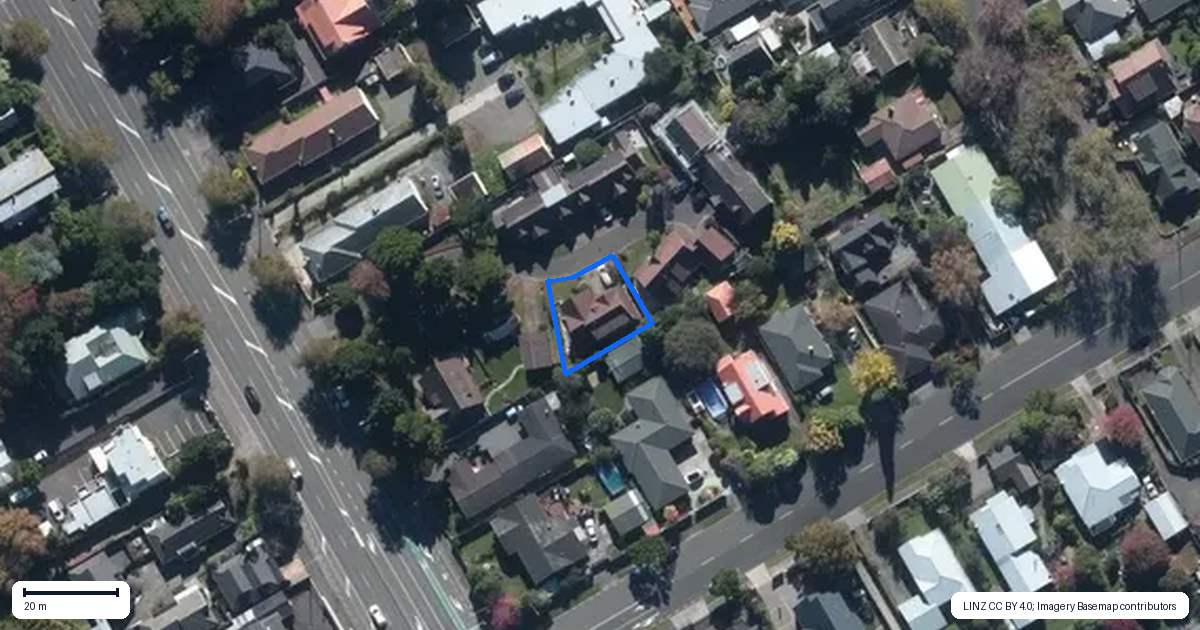 Property context map for 6 Huntington Lane, West End, Palmerston North