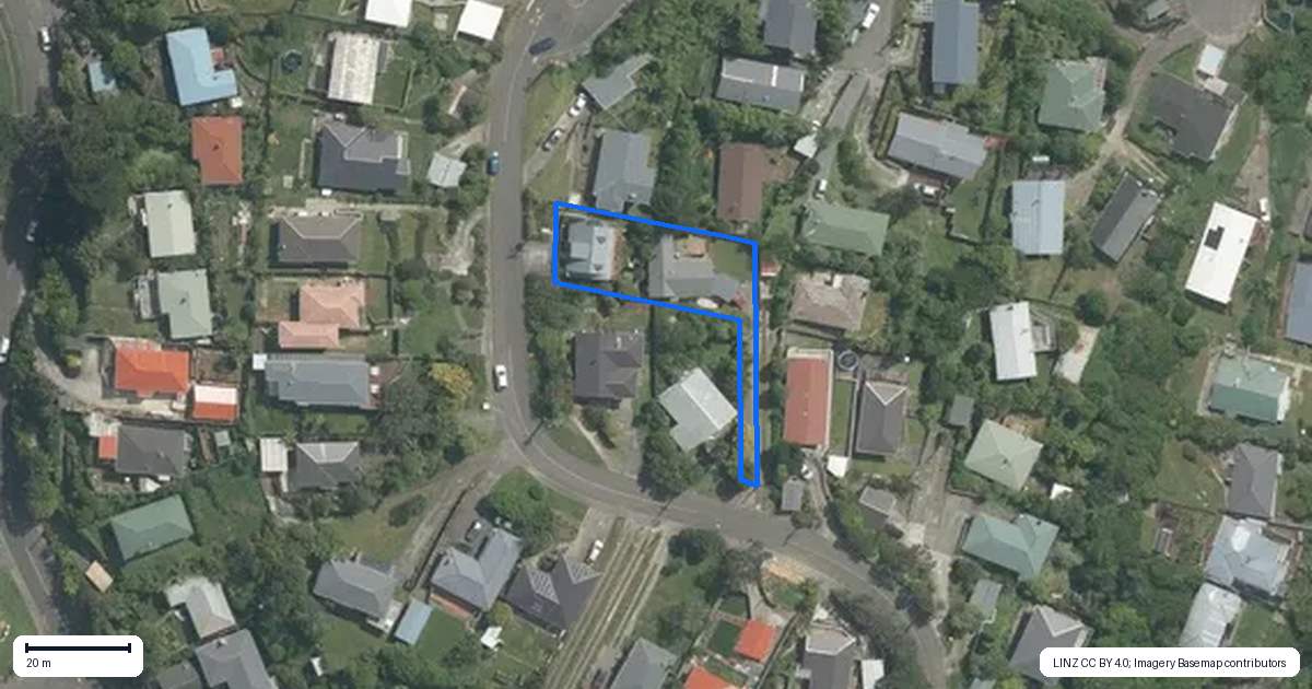 Property context map for 113 Ruskin Road, Newlands, Wellington