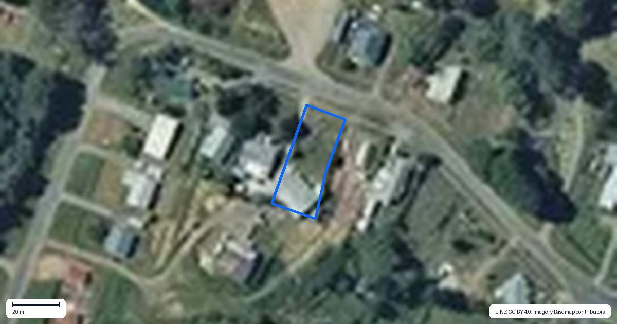 Property context map for 22 Ranfurly Terrace, Raetihi