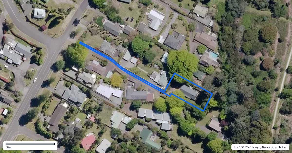 Property context map for 57 Taupahi Road, Turangi