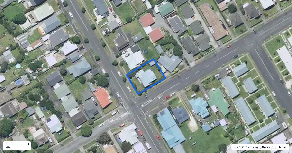 Property context map for 36 Moana Street, Whanganui East, Whanganui