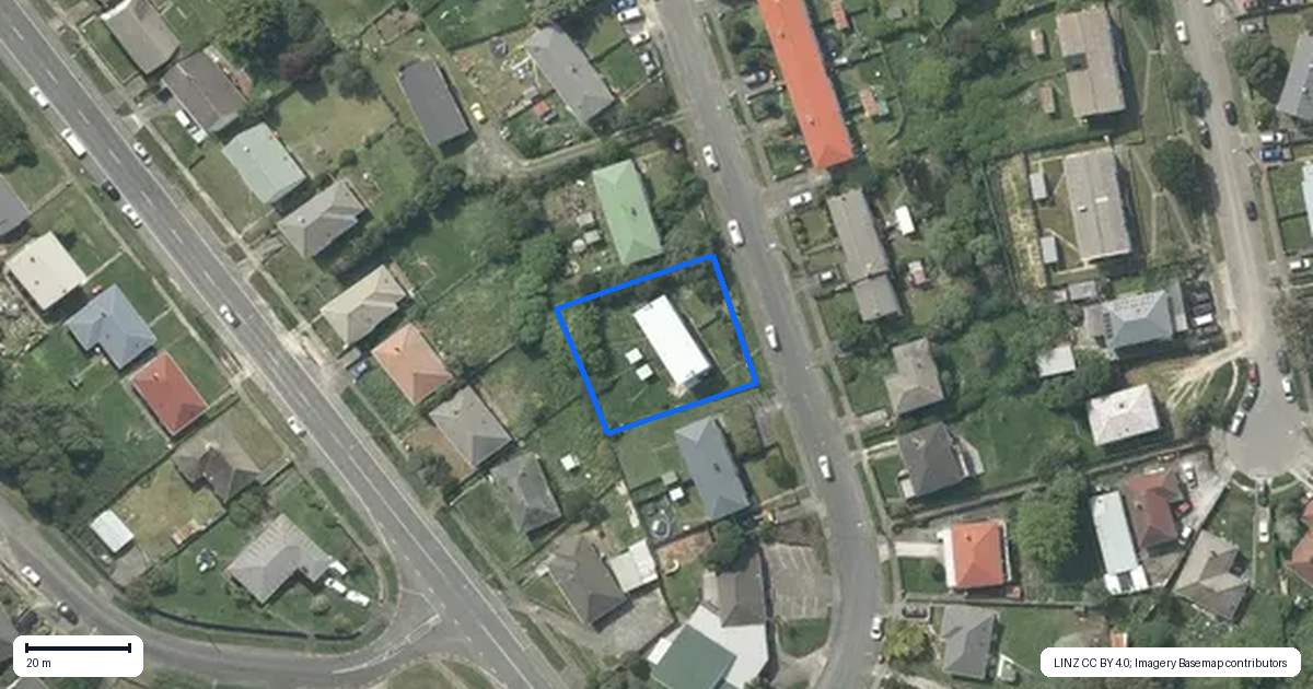 Property context map for 78 Hereford Street, Cannons Creek, Porirua