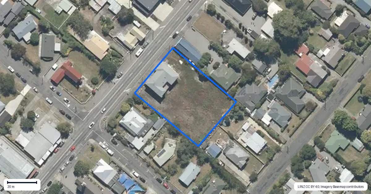 Property context map for 53 Main Street, Greytown