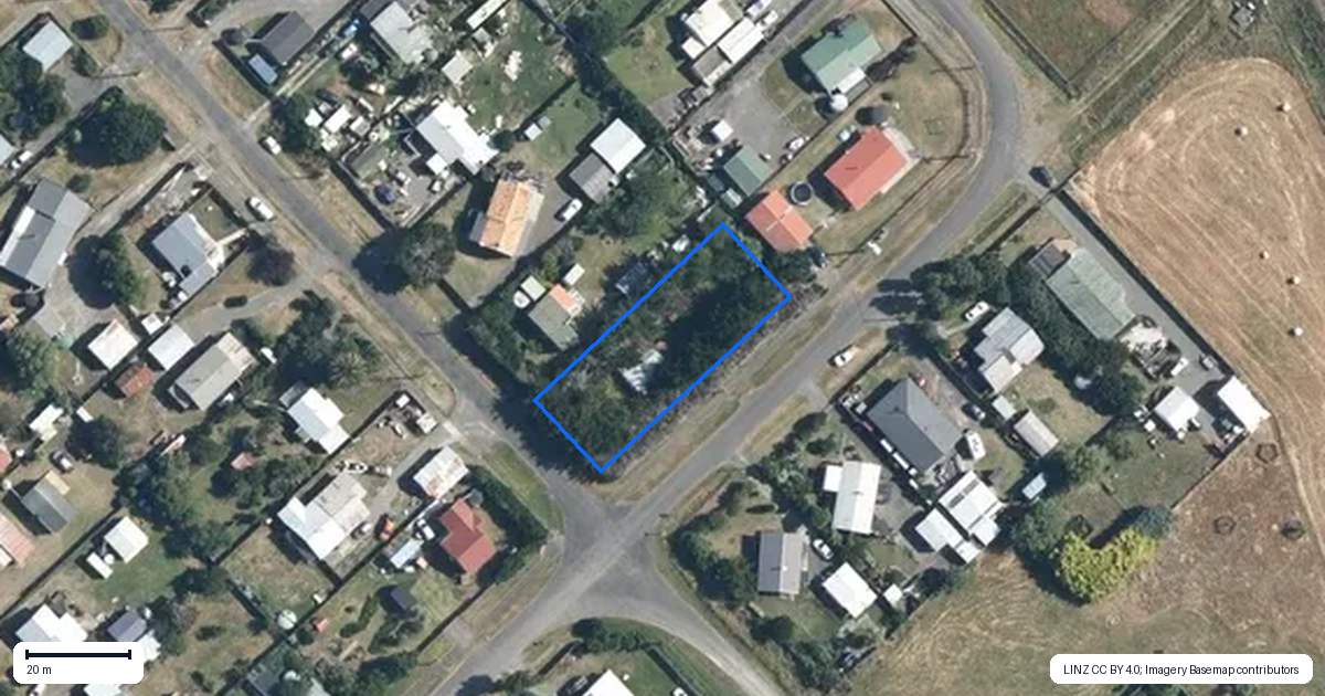 Property context map for 4 Punga Street, Tangimoana