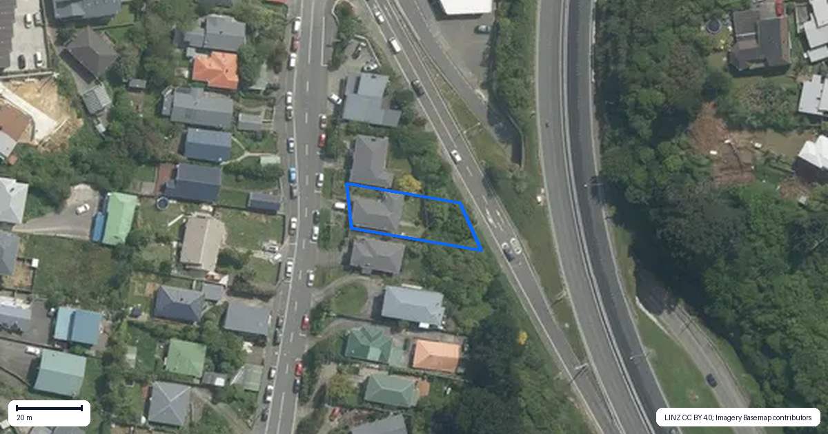 Property context map for 3 Fraser Avenue, Johnsonville, Wellington