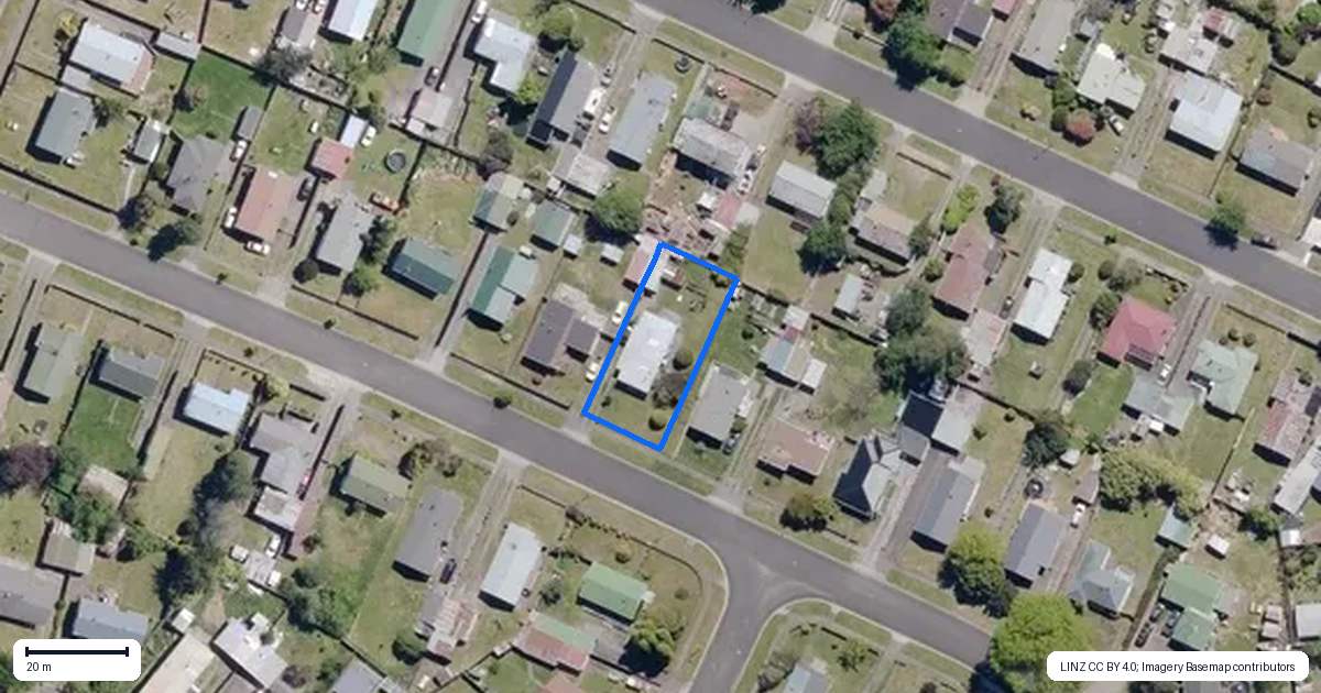 Property context map for 46 Hingaia Street, Turangi