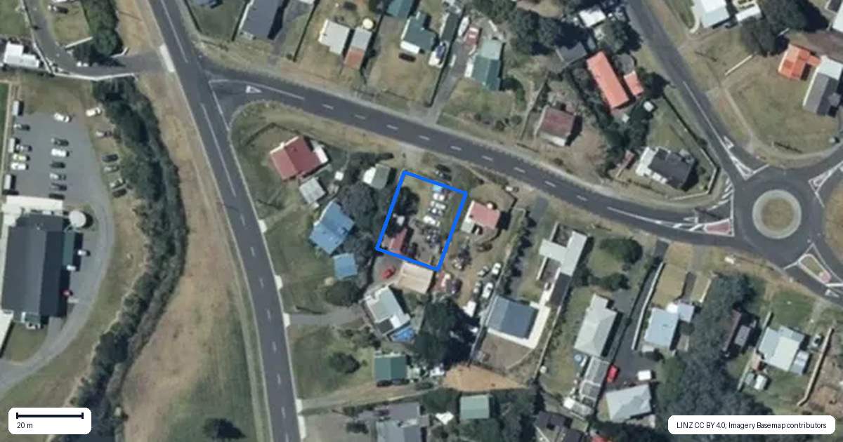 Property context map for 66 Pratt Avenue, Foxton Beach, Foxton
