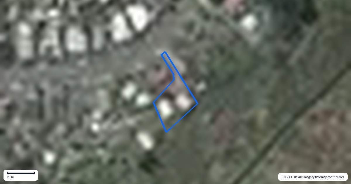 Property context map for 42 Rutherford Drive, Waikanae Beach, Waikanae