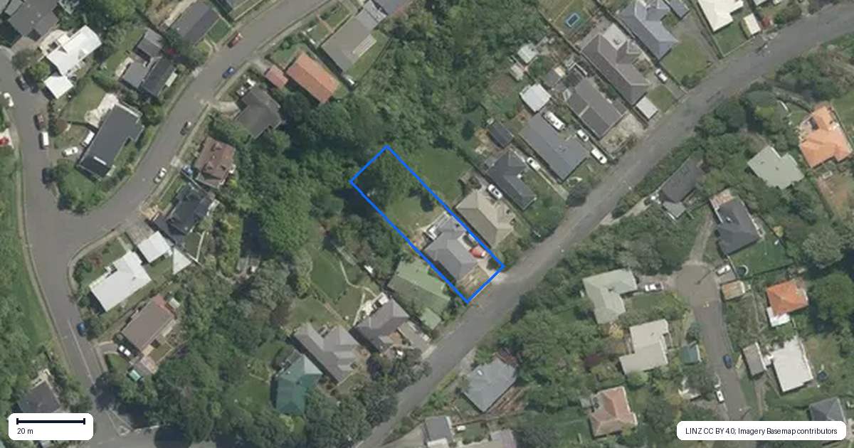 Property context map for 58 Chester Road, Tawa, Wellington