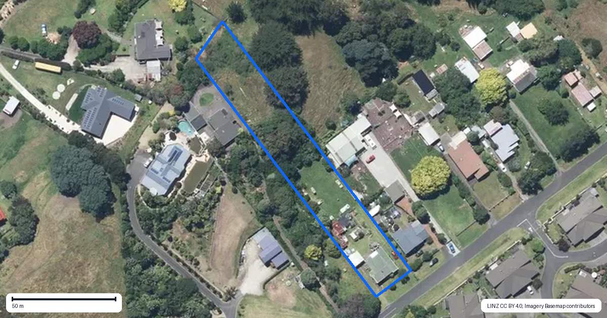 Property context map for 3 Caversham Road, Westmere, Whanganui