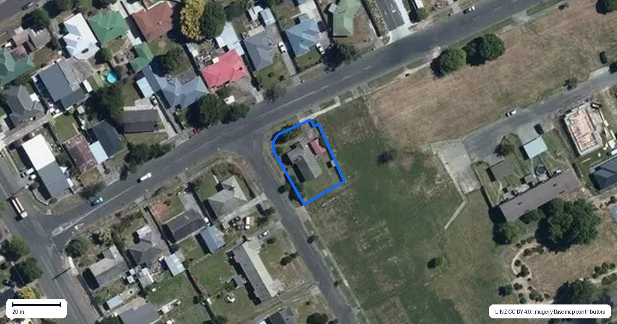 Property context map for 1 Raleigh Street, Awapuni, Palmerston North