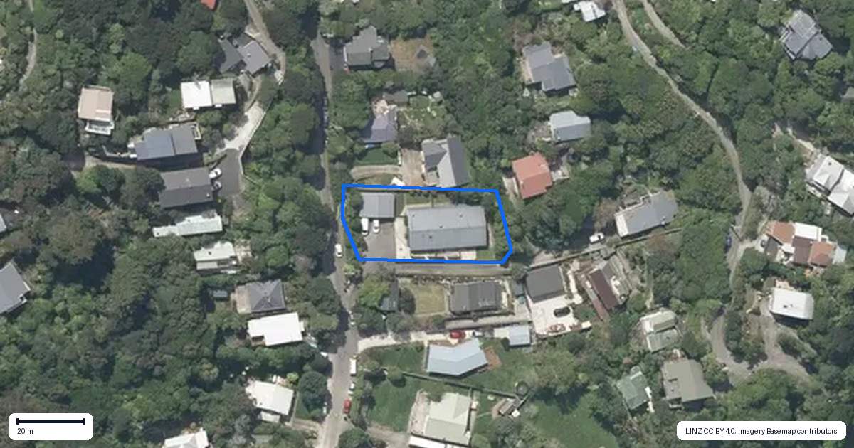 Property context map for 80 Airlie Road, Plimmerton, Porirua