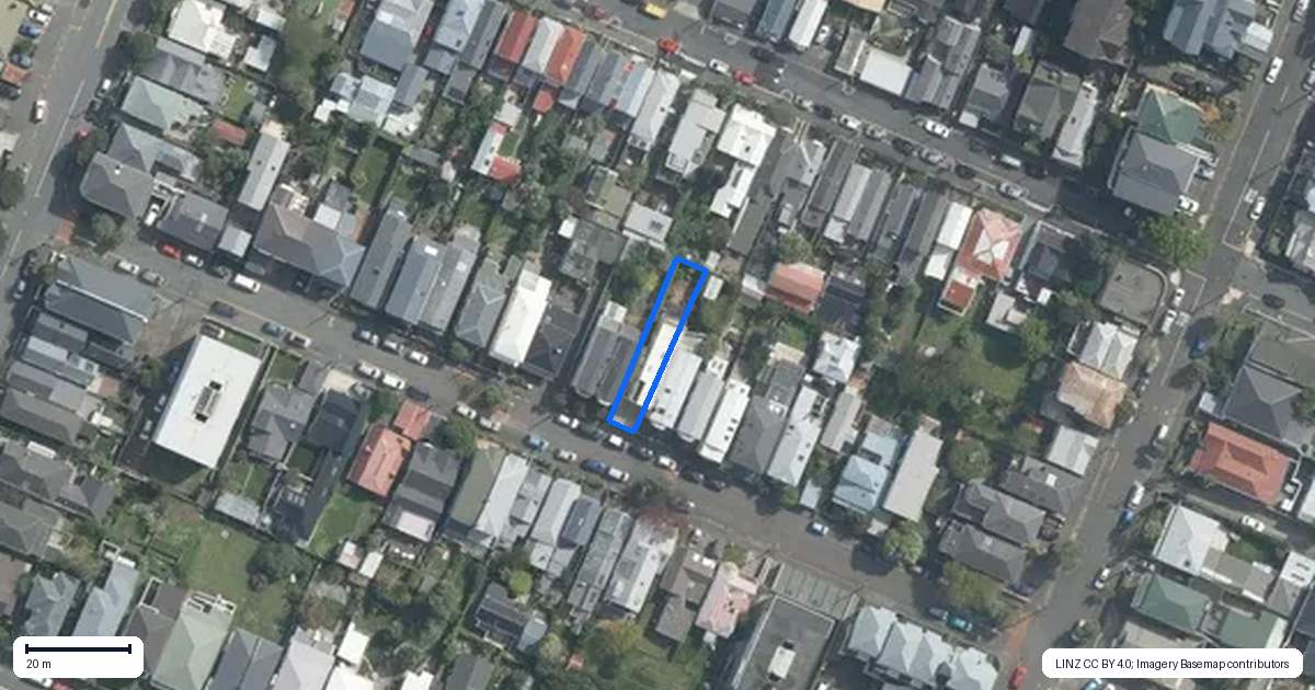 Property context map for 27 Queen Street, Mount Victoria, Wellington