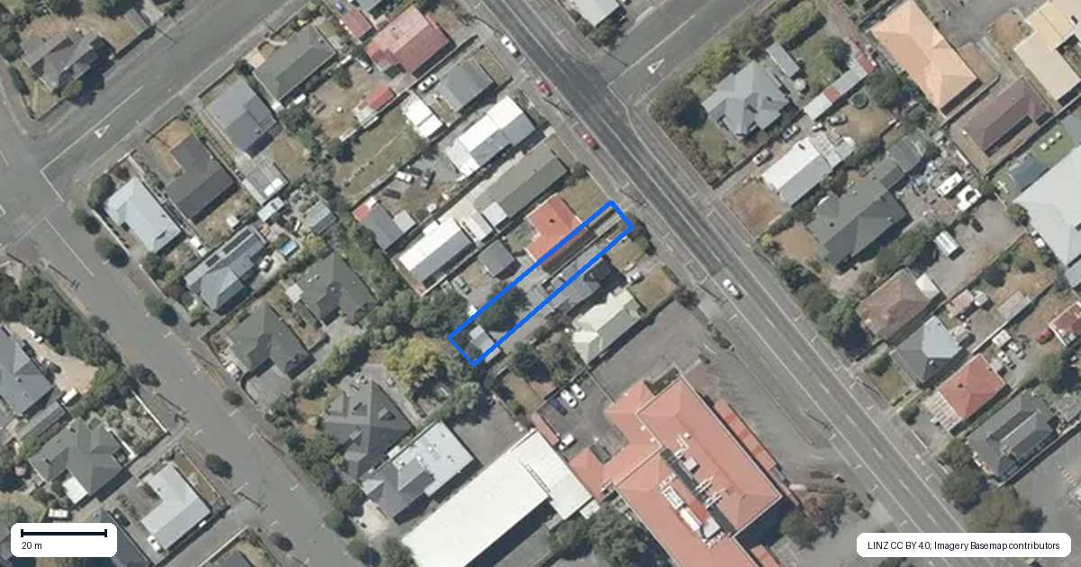 Property context map for 55 Lincoln Road, Masterton