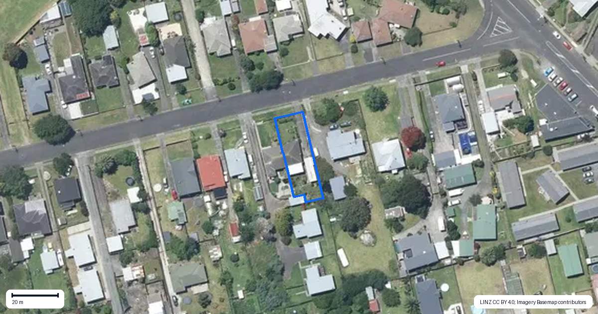 Property context map for 9 Rimu Street, Gonville, Whanganui