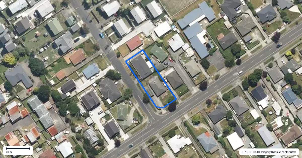 Property context map for 40 Miro Street, Trentham, Upper Hutt