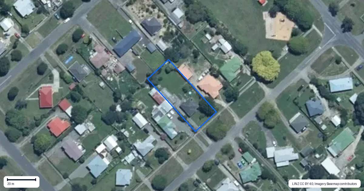 Property context map for 39 Whittaker Street, Shannon