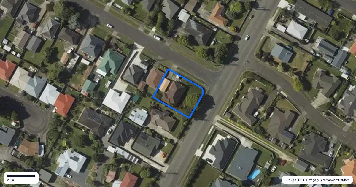 Property context map for 131 Bartholomew Road, Levin
