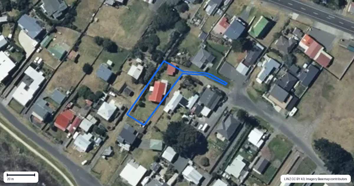 Property context map for 24 Hall Place, Foxton Beach, Foxton