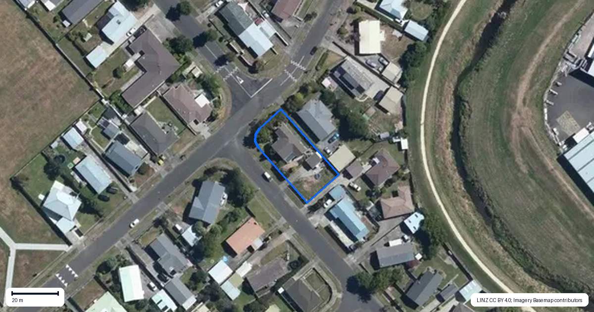 Property context map for 1 Willowstream Grove, Cloverlea, Palmerston North