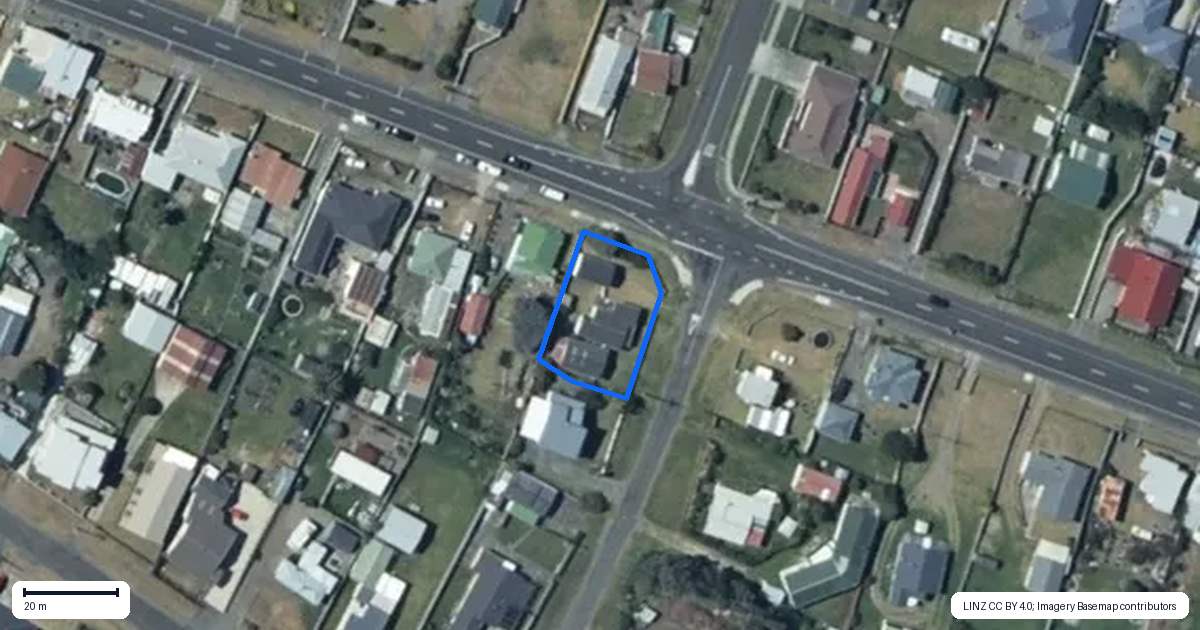 Property context map for 90 Seabury Avenue, Foxton Beach, Foxton
