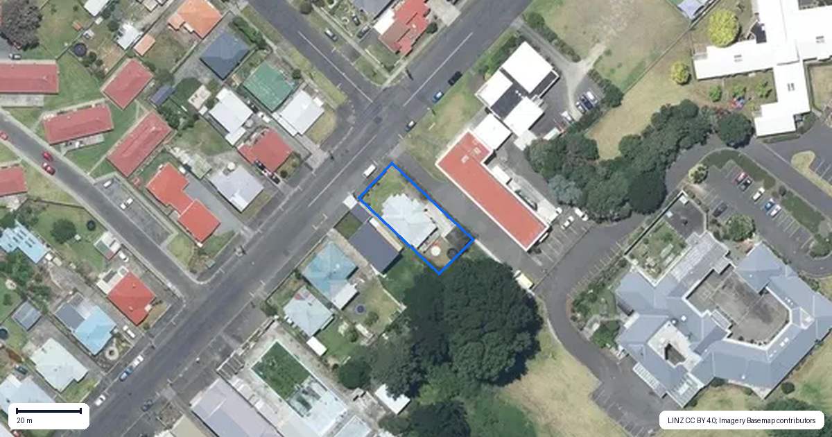 Property context map for 29 Tawa Street, Gonville, Whanganui