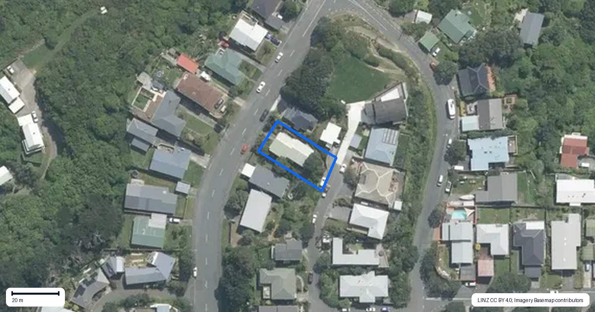 Property context map for 5 Quebec Street, Kingston, Wellington