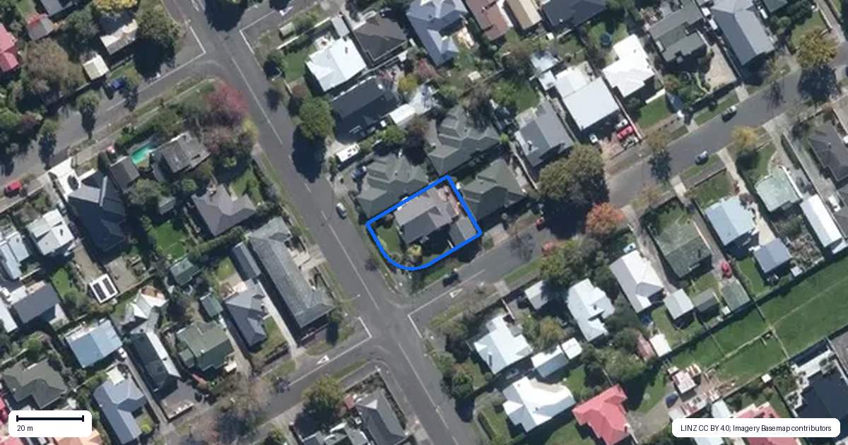 Property context map for 63 Florence Avenue, Palmerston North
