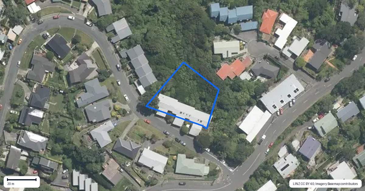 Property context map for 103A Warwick Street, Wilton, Wellington