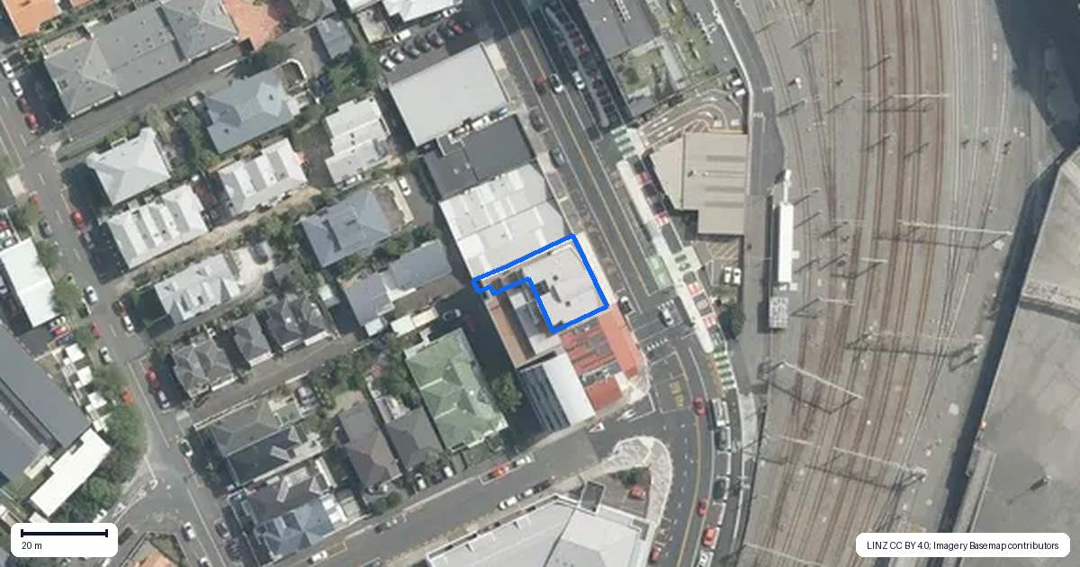 Property context map for 3/125 Thorndon Quay, Pipitea, Wellington