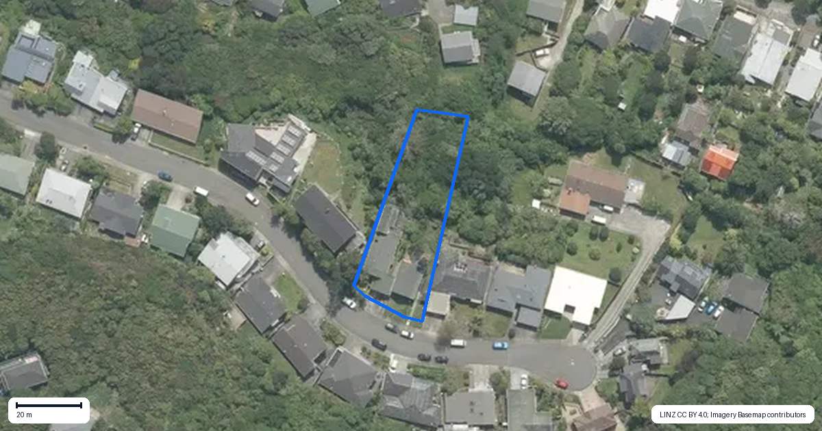 Property context map for 29A Lynmouth Avenue, Karori, Wellington