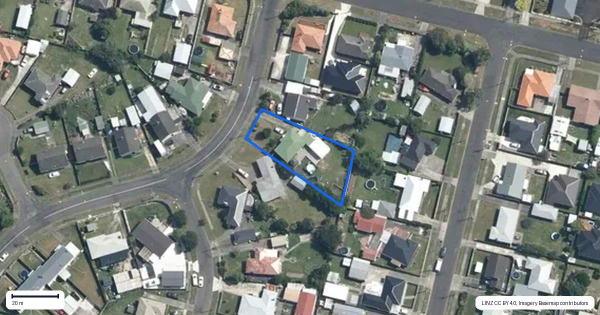 Property context map for 31 Edinburgh Street, Feilding