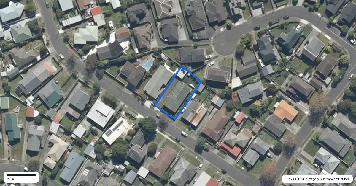 Property context map for 11A Barraud Street, Avalon, Lower Hutt